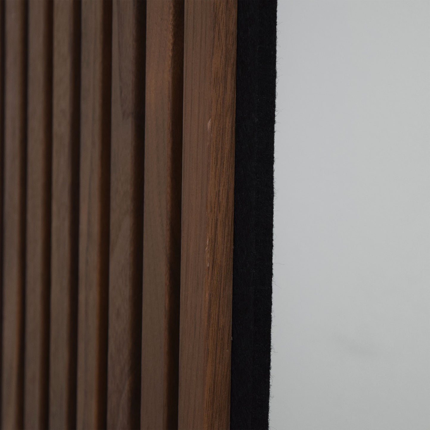 Walnut 3D – Acoustic 3-Sided Veneer Slat Wood Panel