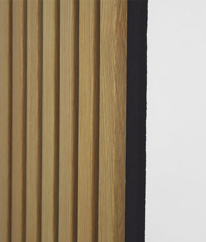 Oak 3D – Acoustic 3-Sided Veneer Slat Wood Panel