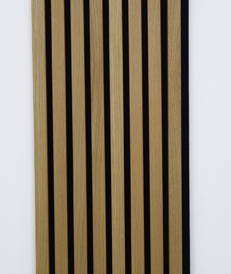 Oak 3D – Acoustic 3-Sided Veneer Slat Wood Panel