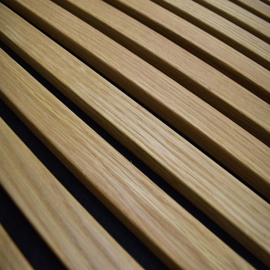Oak 3D – Acoustic 3-Sided Veneer Slat Wood Panel