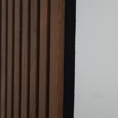 Walnut 3D – Acoustic 3-Sided Veneer Slat Wood Panel